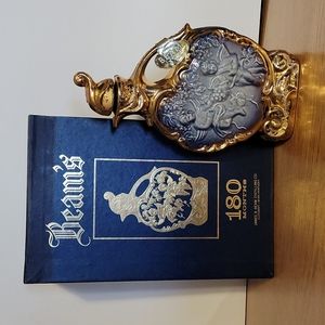 Vintage Jim Beam's 180 months Bird with Cherub Angel Decanter with Original Box